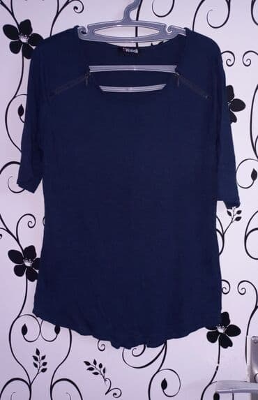 Women's T-shirts and tops: Color - Blue — 1