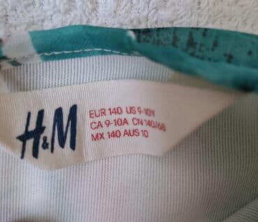 svecane bele haljine: H&M, Midi, Sleeveless, 134-140 — 2