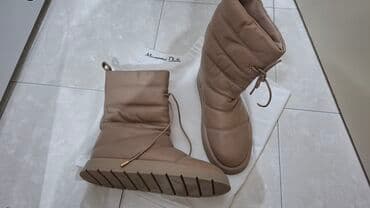 zenske kozne cizme akcija: Čizme, Massimo Dutti, 40 — 2