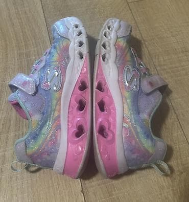 patike svecane: Dečije patike Skechers Heart Lights – šarene svetleće patike sa srcima — 2