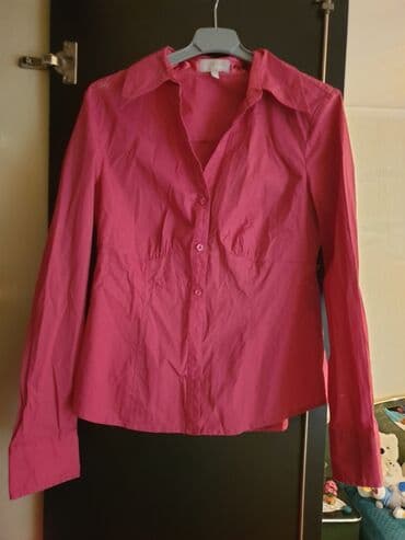 teddy kaput h m: M, Cotton, Single-colored, color - Pink — 1