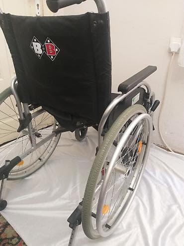 aksa inhalator za bebe: Nemacka aluminijumska invalidska kolica poznate marke BB, u veoma — 4