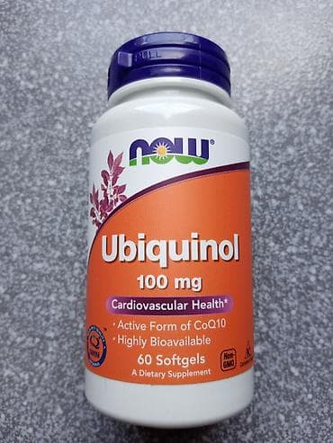 Ubikinol Ubiquinol 100mg 60 softgel kapsula Aktivna forma koenzima