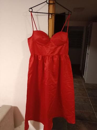 strikane haljine: Ženska garderoba – 4 haljine/komada 1) Crvena haljina - Jednostavan — 9