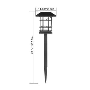 fenjer na petrolej: Cena 3700 din Velike solarne lampe (45cm) za dvorište X17- 4 komada — 3