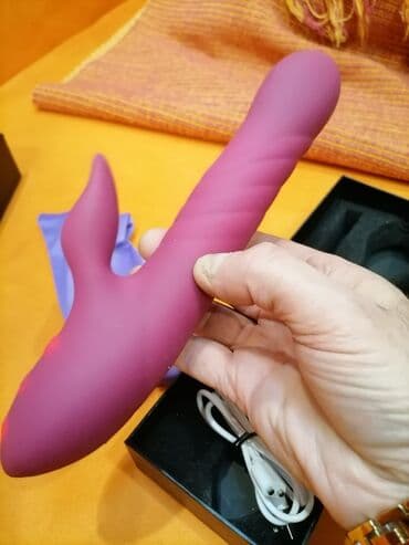 silikonski dildo: Silikonski vibrator za dame nov sa više svojih opcija. Veliki — 9