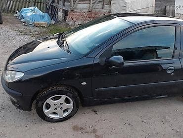 second hand cars: VRATA LEVA CRNA ZA PEUGEOT 206 | KOmpletna vrata za peugeot 206 u — 1