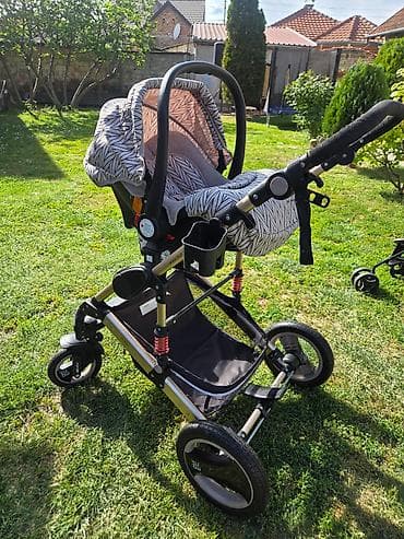 kolica za bebu igracka: Moni Gala 3u1 i Kinderkraft kolica za bebe Totalno očuvana i — 4
