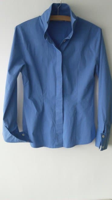 azzaro kosulje: Cotton, Single-colored, color - Light blue — 3
