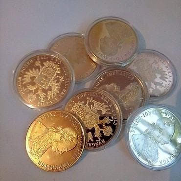 Dukati zlatnici pozlata replika franc Jozef veliki i mali Mali 1400 na lalafo.rs Dukati zlatnici pozlata replika franc Jozef veliki i mali Mali 1400