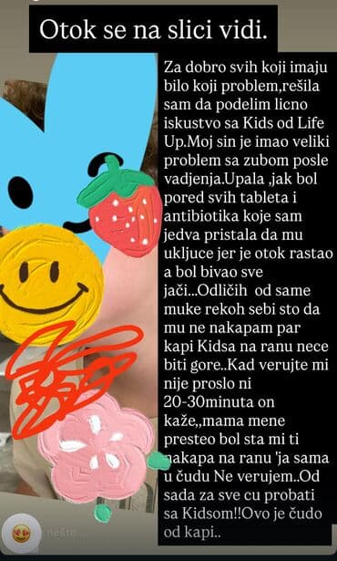 IMUNO KIDS – Life Up Potpuno prirodan dodatak za jači imunitet i