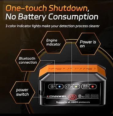 broj motora golf 2: Novo - Konnwei KW906 Bluetooth OBD2 Auto dijagnostika ✅ Bluetooth 5.2 — 9