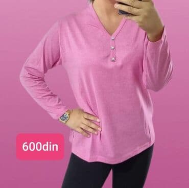 push up helanke new yorker: L (EU 40), Single-colored, color - Pink — 1