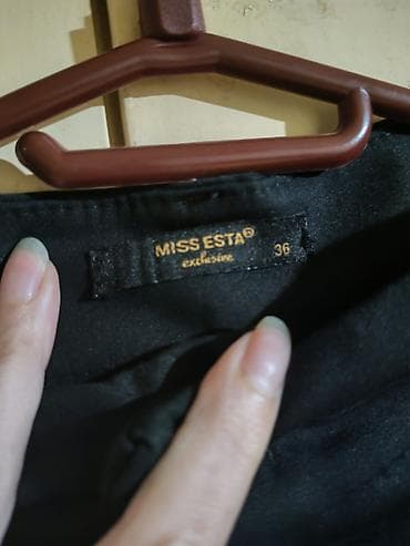 crne svece: Ženske elegantne pantalone – Miss Esta Exclusive - Brend: MISS ESTA — 2