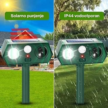 cena gradje: Uređaj koji zvučnim i svetlosnim signalima rasteruje životinje Radi u — 4