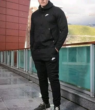 Trenerke: Trenerka Nike, bоја - Crna — 1