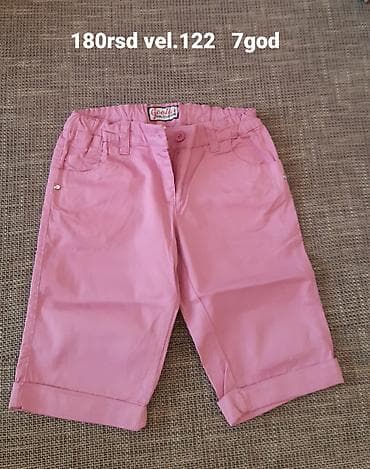 Dečje bermude Goolies, ružičaste boje. - Veličina: 122 (oko 7 godina)