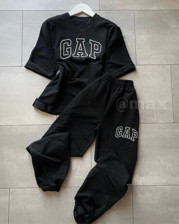beli komplet sako i pantalone: New,Gap lover Tracksuit‘’ Velicine: S M L Boje: bela, crna i siva — 4
