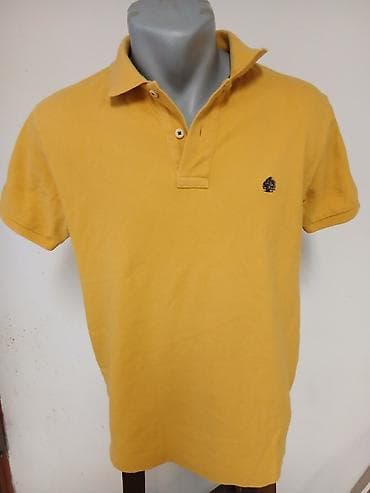 Muška polo majica – žuta - Klasičan kroj sa kragnom i kratkim na lalafo.rs Muška polo majica – žuta - Klasičan kroj sa kragnom i kratkim
