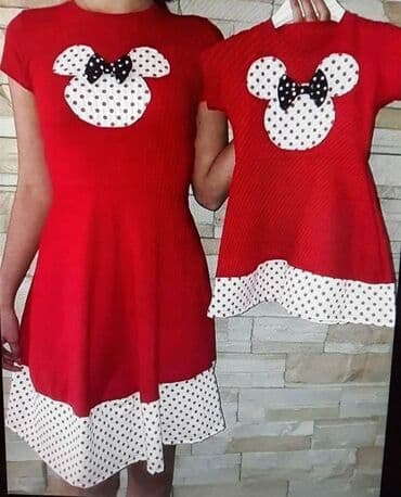 haljina 10: Haljine za mame i devojcice - rade se u velicinama od 1 do 12, i za — 29