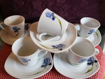 metalac soljice za kafu akcija: Soljice nove,vintaz porcelanske za kafu. Solje pun porcelan,natpis — 3