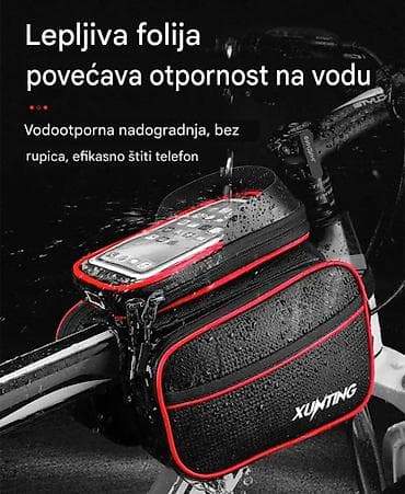 prodaja bicikala sombor: Nova torbica sa nosačem za mobilni telefon za biciklu. Torbica je — 3