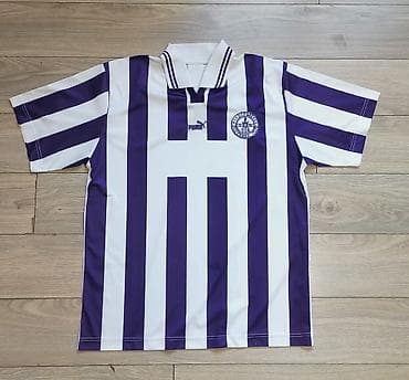 kape za plivanje dm: Puma fudbalski dres – Újpest FC - Originalni Puma dres sa vertikalnim — 1