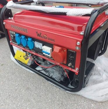 sklopka za agregat: WALTER STAHL GERMANY Hondin motor Profesionalni agregat PALI NA KLJUC — 2