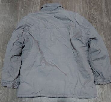 kupaci sa nogavicama: Siva zimska jakna, topla i praktična. - Boja: svetlosiva - Kroj — 4