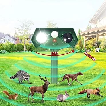 cena gradje: Uređaj koji zvučnim i svetlosnim signalima rasteruje životinje Radi u — 3