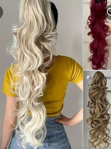 Dodatak za kosu u obliku repa, pogodan za brzo i lako postizanje