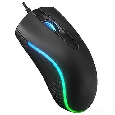 RGB žičani gejmerski miš - Ergonomski dizajn za desnu i levu ruku, sa
