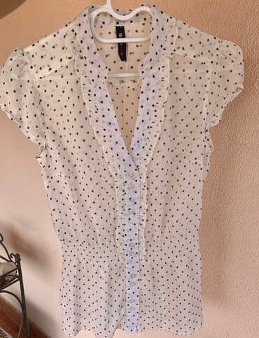 S (EU 36), Polyester, Dots, color - Beige