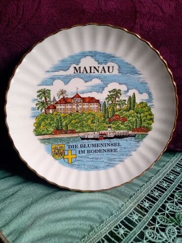 ikea šoljice za kafu: Tanjir nov za zid Klajber porcelan Bavarija rucni rad sa 22- om — 1