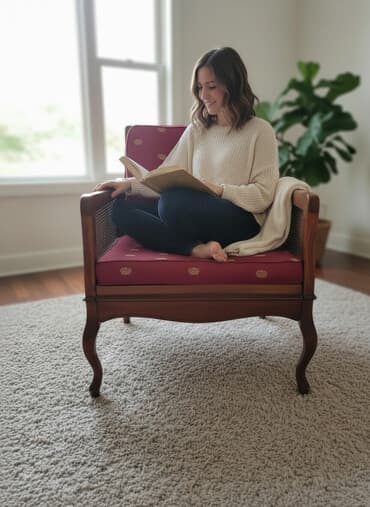 maxi sto i stolice: Stilska fotelja, veoma udobna — 2