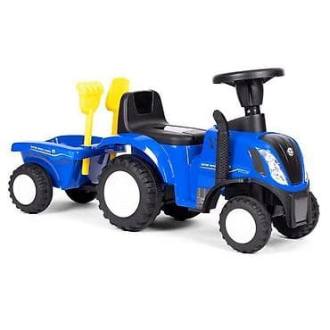 traktori za decu na gorivo: Traktor sa prikolicom Blue – EcoToys (Šifra proizvoda: 658T BLUE-250) — 2