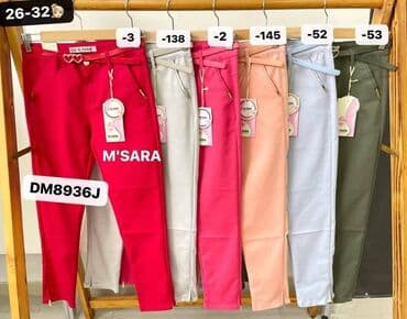 pantalone i kosulje za punije dame: Hit pantalone za vitkiji i puniji stas u puno lepih boja - cena 2300 — 8