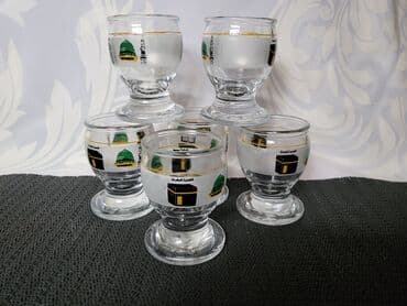 Casice nove za zestoko pice. Komada 6 u ceni,jako tkz.zamzam staklo — 2