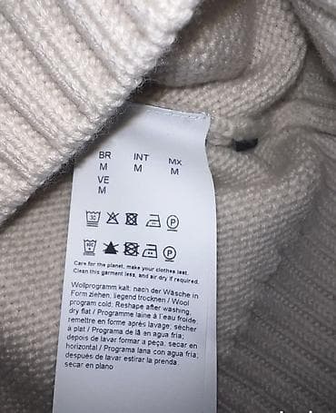 radno odelo eps: HUGO BOSS džemper 100% vuna vel. M NOVO Masivan i izuzetan džemper bež — 7