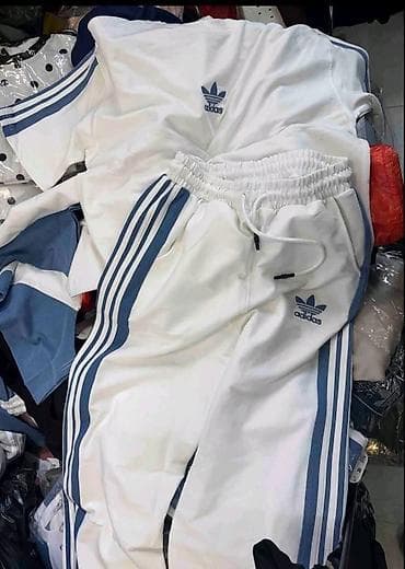 komplet odece: Adidas, One size, bоја - Bela — 3