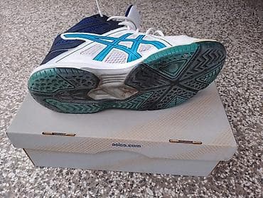 ulošci za pete: ASICS patike za dvoranske sportove (verovatno za odbojku/rukomet) — 6
