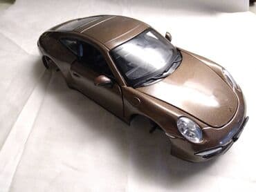 gramofonske ploce beograd: Burago Porsche 911 Carrera S,1:24,fale 3 tocka,ostalo ok,China — 1