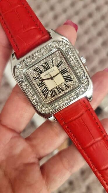 zenski kaiševi i pojasevi: Classic watch, Cartier, Female — 5