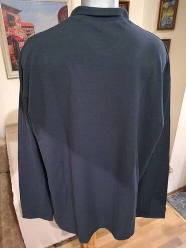 pantalone bez kaisa: Nova velika muska pamucna kosulja sa kragnom Benx Siva 4XL. Odlicna — 5