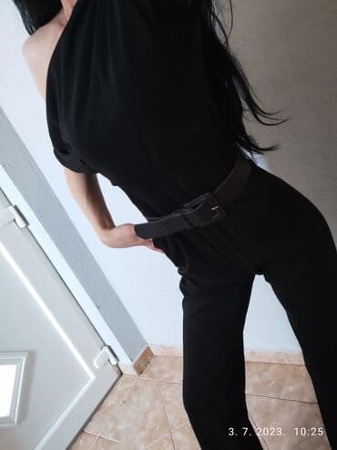 zara kompleti sako i pantalone: Zara, S (EU 36), Jednobojni, bоја - Crna — 7