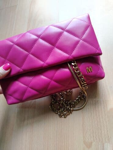 Venčanice i aksesoari: Elegantna torbica, Materijal: Veštačka koža — 3