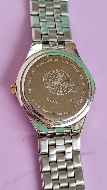 versus versace satovi: Playboy ručni sat – model 6360 - Kućište okruglo, dvoetoni dizajn — 2