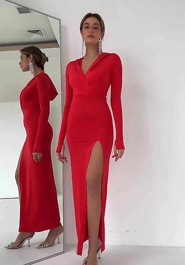 Muška odeća: ❤️❤️Elegantna maxi haljina s kapuljačom
✅1900 din — 2