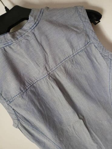 smog kosulje: M (EU 38), Cotton, Stripes, color - Light blue — 3
