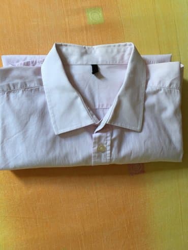 prugaste pantalone: Lepa Benetton muška košulja dug rukav, lagan i prijatan materijal, sa — 6